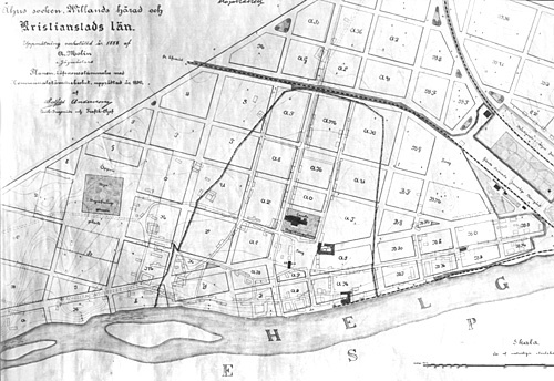 Karta. År 1888-1890.