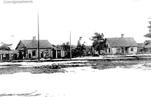 Lyngby Järnvägsstation, senare banvaktshuset i ...