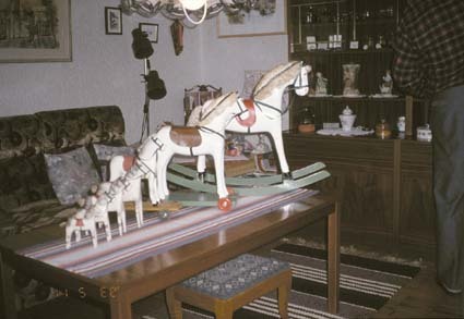 Killeberg 1993. Göingehästar i alla storlekar.