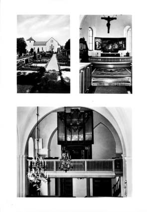 Frenninge kyrkas orgel, byggd 1964 av Nils Hamm...