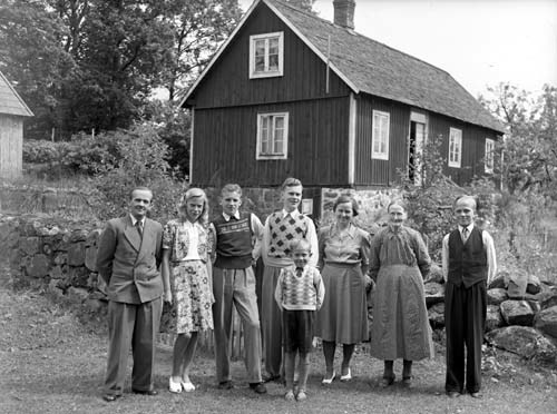 Anna Perssons o Filip familj Staversvad.