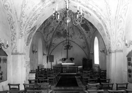 Hyby gamla kyrka, Skåne.