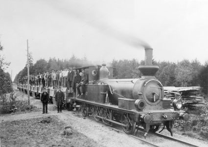 UVHJ. Lok nr 8, N o H 8. Tillverkad 1867. M 46.