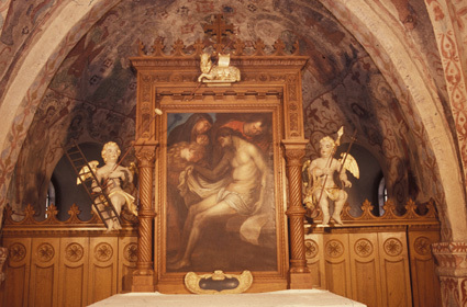 Östra Herrestads kyrka. Altare