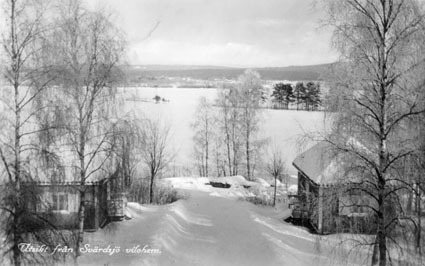 Utsikt från Svärdsjö vilohem