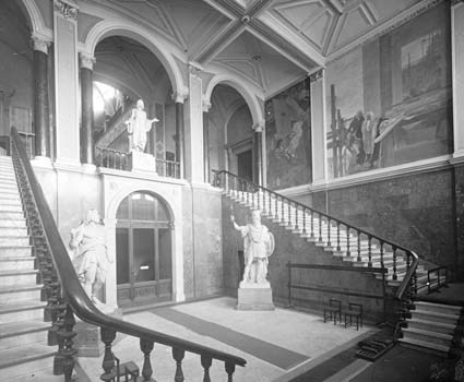 Nationalmuseum, trappuppgången.