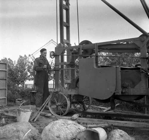 1955 Vattenborrning i Vik