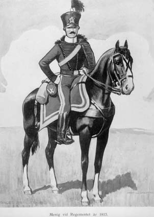 Mening vid regementet 1815.