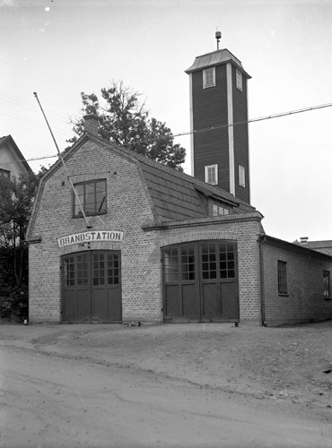 Brandstationen Arkelstorp.