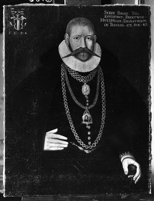Porträtt av Sten Brahe.
