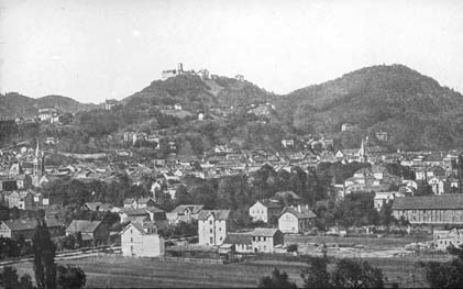 Eisenach med Wartburg.