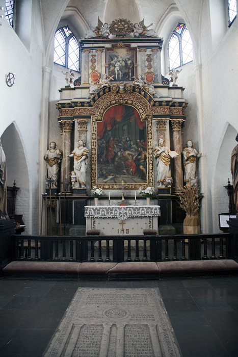 Koret i S:ta Maria kyrka i Ystad. 2012-03-28.