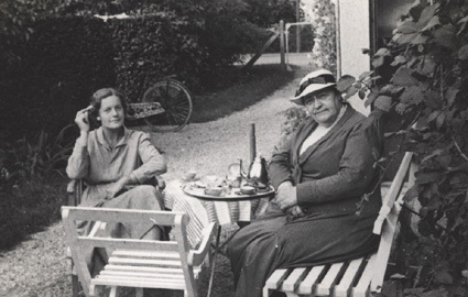 Agnes och Isse, 1936.