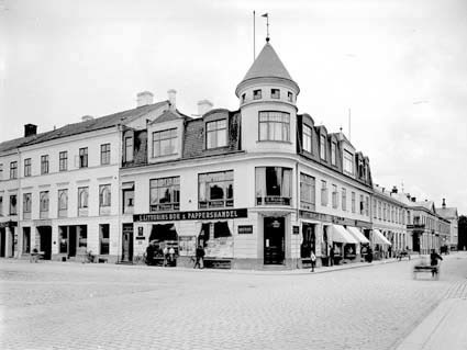 Littorins Bok och Pappershandel, Kristianstad.