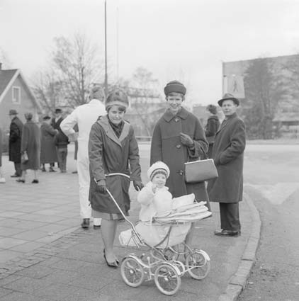 Skyltsöndagen i Bromölla, 1962.