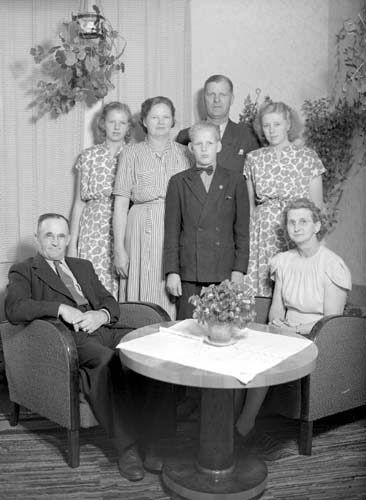 Oskar Persson familjen o Amerikanarna höjd Arke...
