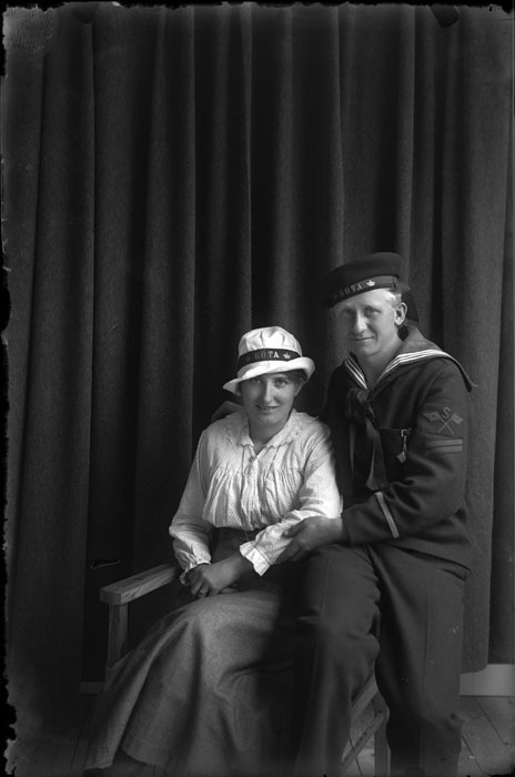 Ellen Lilja och Viktor Carlsson.