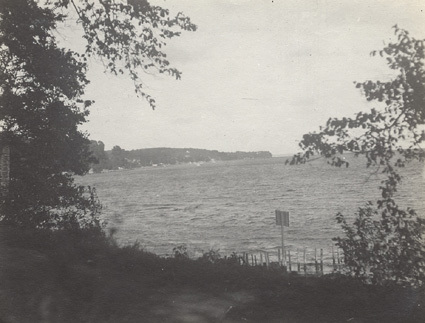 Utsigt ofver Skodsborg 1912