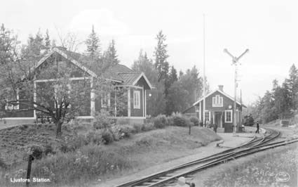 Ljusfors Station