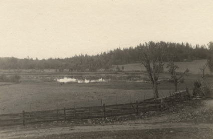 Utsigt från Holmseryd, 1917.