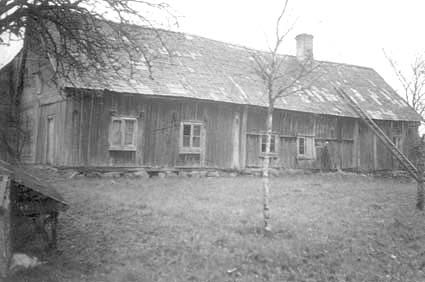 Mangårdsbyggnad, numera i Hästveda hembygdspark.
