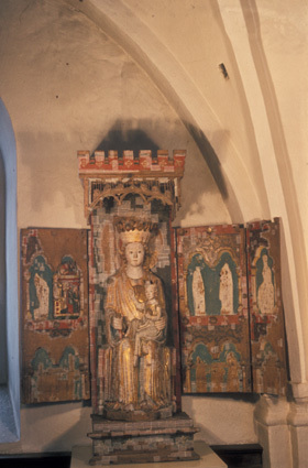 Östra Vram K:a. Maria-altarskåp