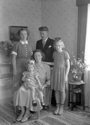 Arvid Olsson familjen Österslöv.