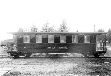 Stavsjö J. Lev fakta Personvagn 1903.