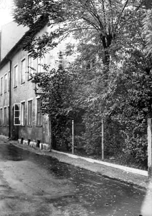 Prästgården mot teatergatan 1938