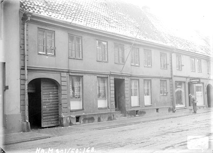 Snickare Wessmans hus på Östra Storgatan, blev ...