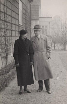 Våren 1938. Bodil & Hasse.
