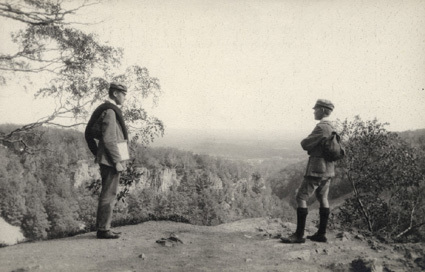 H. H. & Sven, Skäralid, 1918.