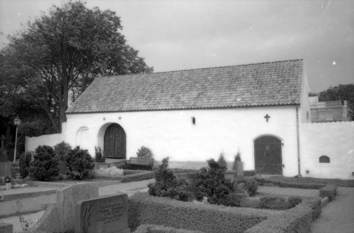 Brunnby kyrka. Yttre renovering 1998. Slutbesik...