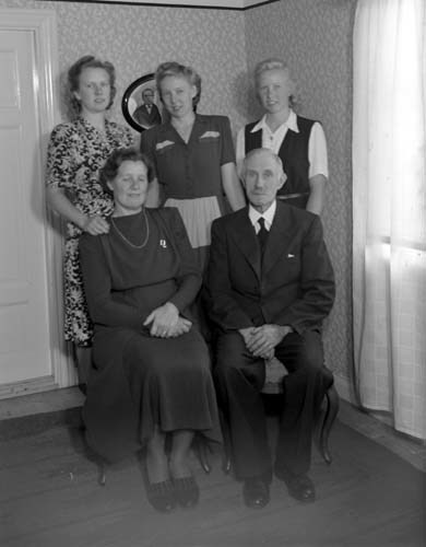 August Olsson familjen Vånga.