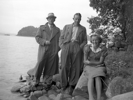 Fritiof Andersson, Gerda och Hilding Gustavsson...