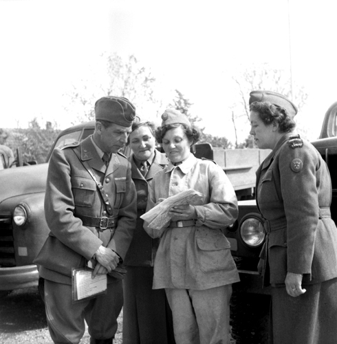 Bilkårister  från  Ravlunda  den  11 juni  1955