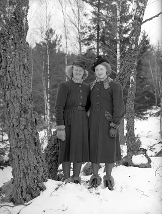 Frida Nilsson och Olga Olsson Staversvad.