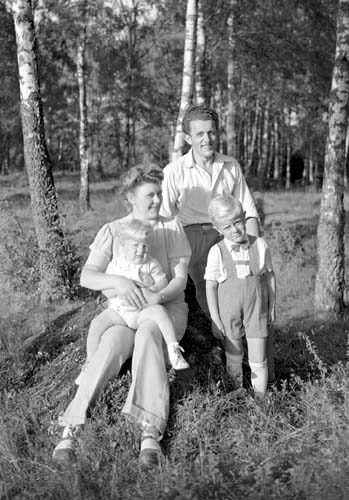 Georg Lindner familjen i Vånga Röetved.