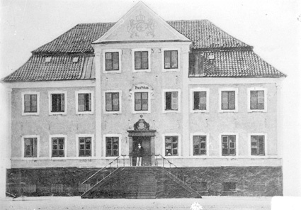 Det gamla rådhuset i Kristianstad. Rådhuset rev...