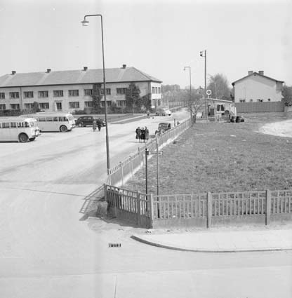Gatumiljö, Bromölla 1953.