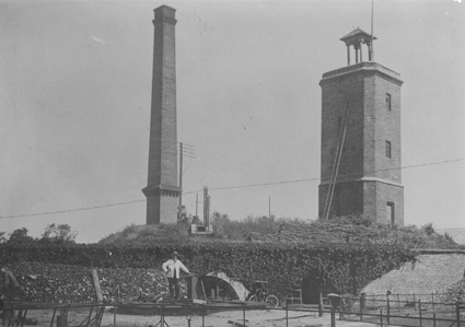 Vattenverket i Bastionen Drottningen före 1900