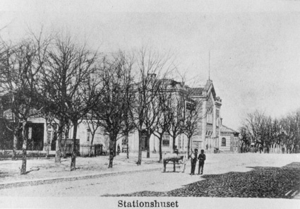 Stationshuset.