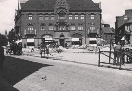 Så såg Lund ut i Juli 1934.