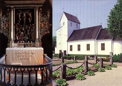 Everöds kyrka, Lunds stift.