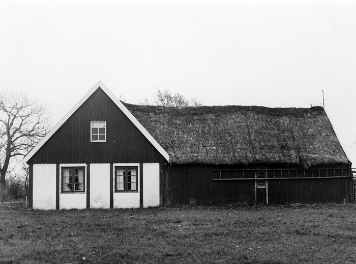 Anna Perssons stuga. Foto åt söder.