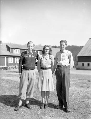 Börje N. Elna och Henry Mattisson, Snäckestad.