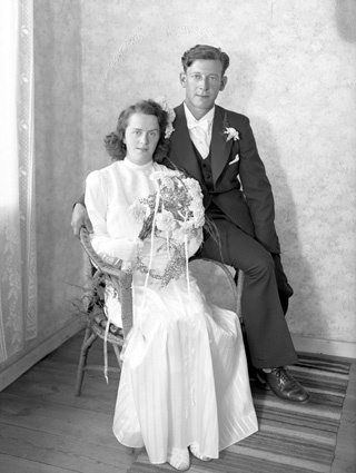 Hubert och Iris Oredsson, Vånga.