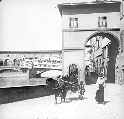 Florence, The Vecchio Bridge.