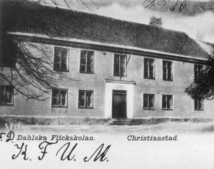 Dahlska Flickskolan Christianstad.