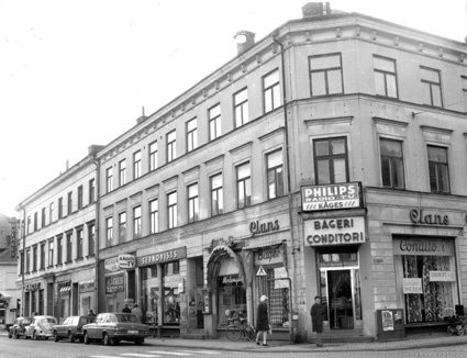 Hörnet  V. Storgatan, Lilla torg.